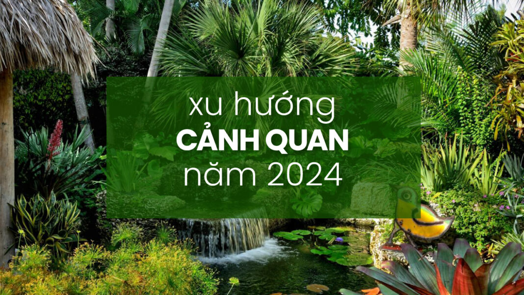 xu hướng cảnh quan 2024